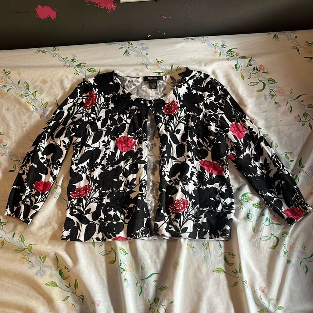 Floral Cardigan